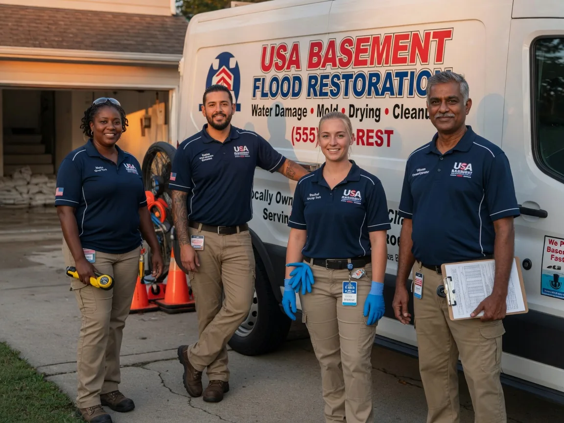 Basement Flood Cleanup company in Glenarm, IL