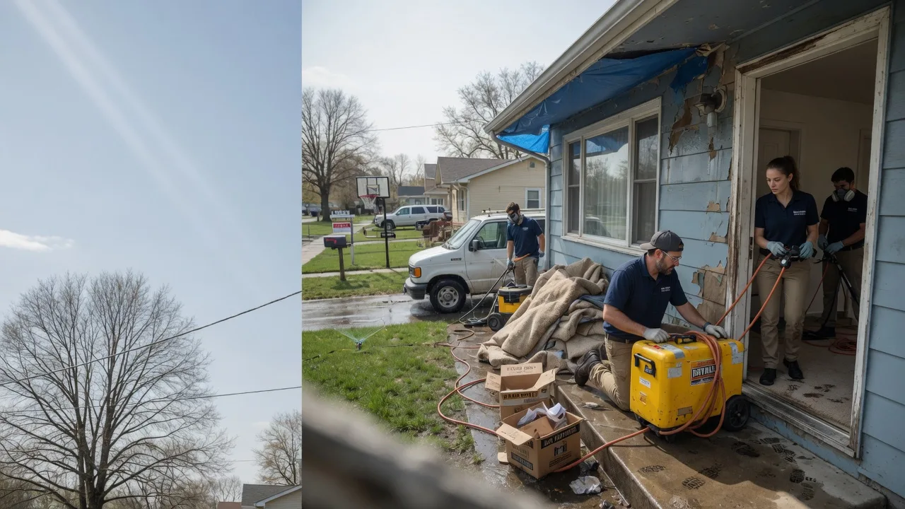 Basement Flood Cleanup in Glenarm, IL near me